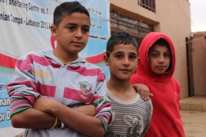 Syrian kids in Lebanon, May 2014